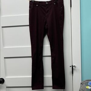 Buffalo David Bitton Burgundy Jeans size 8/29